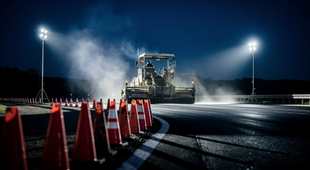 RN356 à Lille : travaux de rénovation dès ce lundi, fermetures nocturnes sens Belgique-Lille