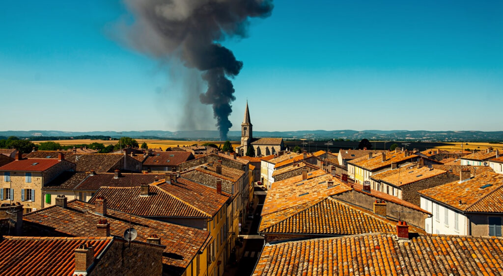 Romans-sur-Isère : incendie avenue Jean-Moulin, deux bâtiments touchés et 30 pompiers mobilisés