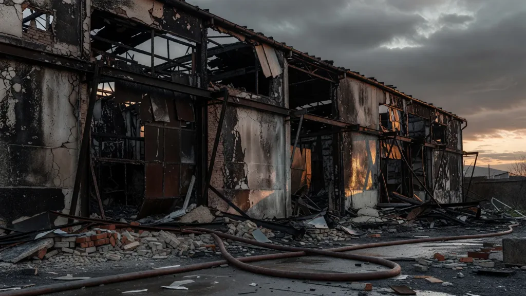 Romans-sur-Isère : incendie violent d'un entrepôt désaffecté, évacuations sans blessé
