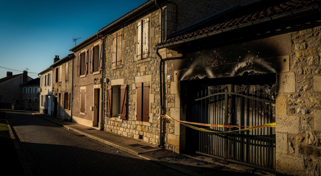 Romillé : incendie de garage, une femme de 25 ans légèrement brûlée