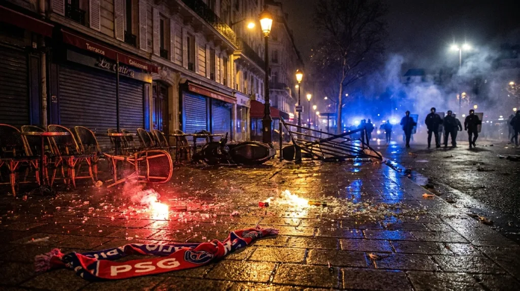 Sacre du PSG : 890 interpellations, un mort, Al-Khelaïfi dénonce les casseurs