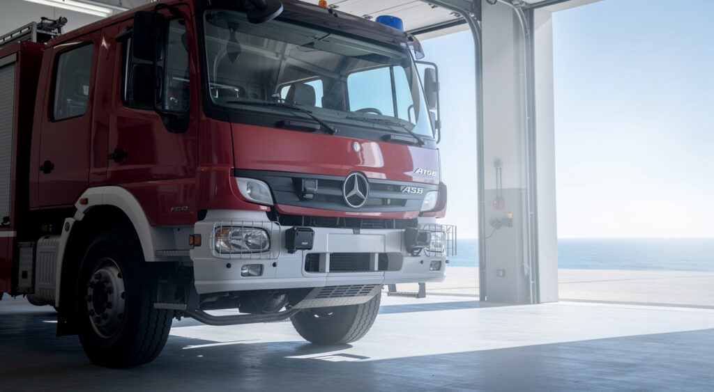 Saint-Brévin-les-Pins : le préfet visite le centre de secours pour la Journée nationale des pompiers