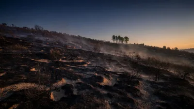Saint-Chamond : 46 pompiers mobilisés pour un feu de végétation de 10 hectares