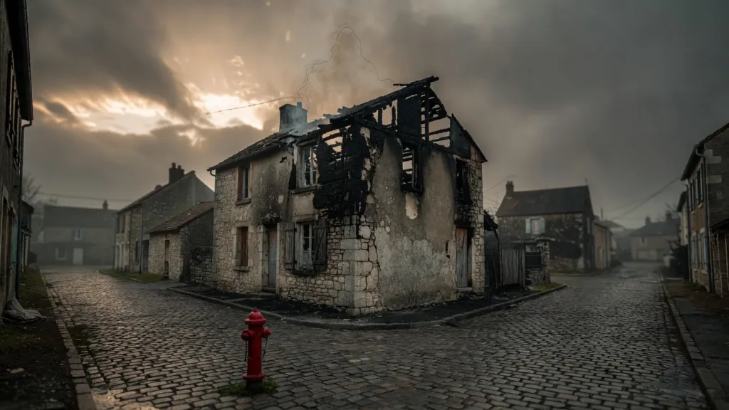 Saint-Cyr-au-Mont-d'Or : une maison ravagée par un incendie, huit personnes relogées