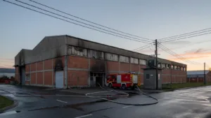 Saint-Florentin : incendie nocturne chez Dynaplast, 41 salariés évacués et risque de chômage technique