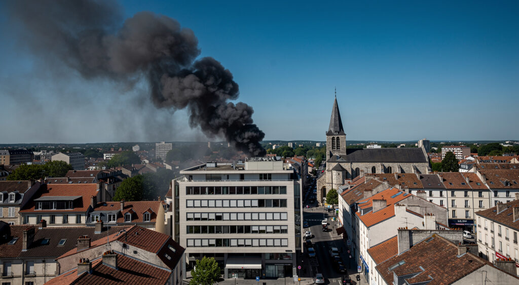 Saint-Lô : incendie maîtrisé à l'hôtel Mercure, pas de contamination de l'air