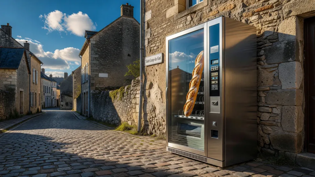 Saint-Loup-du-Gast : un distributeur de baguettes frais installé au cœur du village