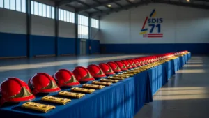 Saône-et-Loire : 68 jeunes sapeurs-pompiers reçoivent leur brevet national à Hurigny
