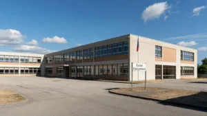 Sarcelles : remise officielle des agendas scolaires prévention cancer aux CM2 de l&rsquo;école Kergomard