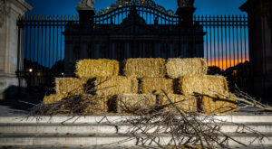 Sarthe : une quarantaine d&rsquo;agriculteurs manifestent au Mans à la veille du vote de la loi d&rsquo;urgence agricole