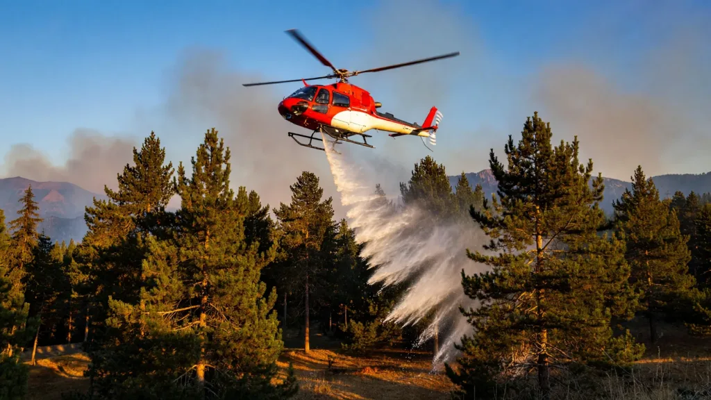 Savoie : un départ de feu de forêt maîtrisé au Planay après les orages de canicule