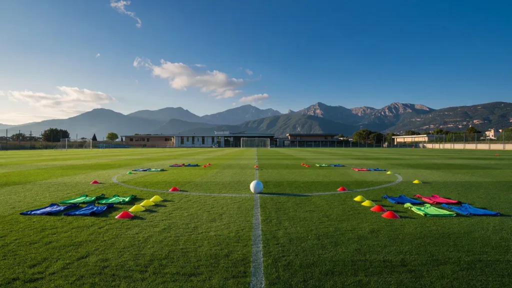 SC Bastia : reprise officielle de l'entraînement avec 22 joueurs sous la direction de Laurent Peyrelade