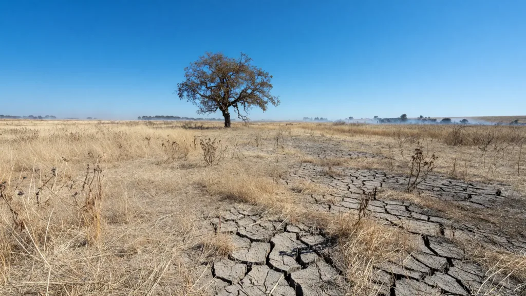 Sécheresse en Corrèze : après 43°C à Brive, les éleveurs déjà à court de prairies