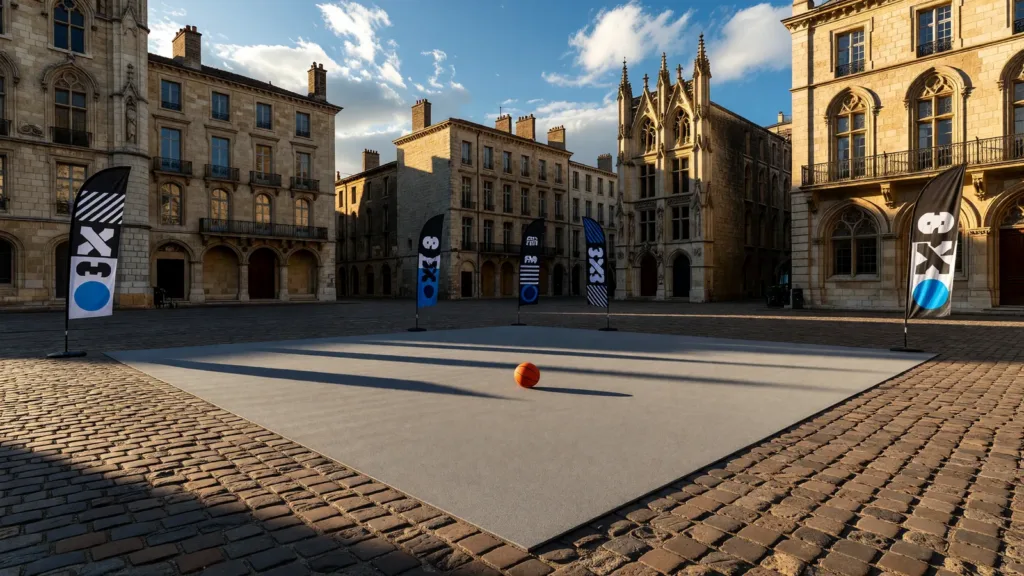 Séries FIBA 3x3 : Ottawa battue par la France à Poitiers, mais qualifiée pour les quarts