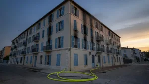 Sète : incendie dans un immeuble, quatre enfants incommodés par les fumées