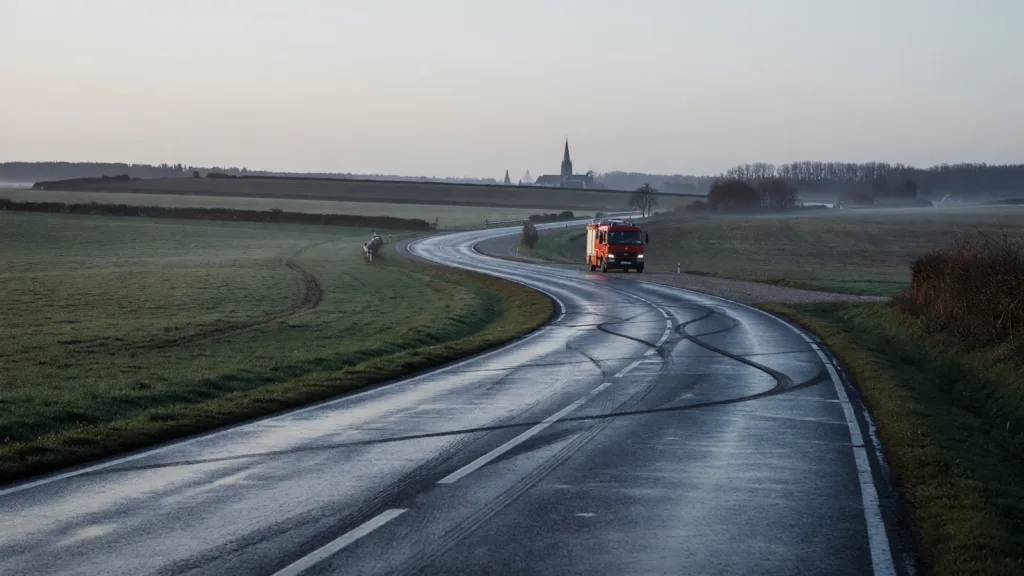 Six accidents en deux heures mercredi matin près du Mans : huit blessés légers