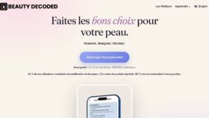 Meilleure application skincare par IA : notre palmarès 2026