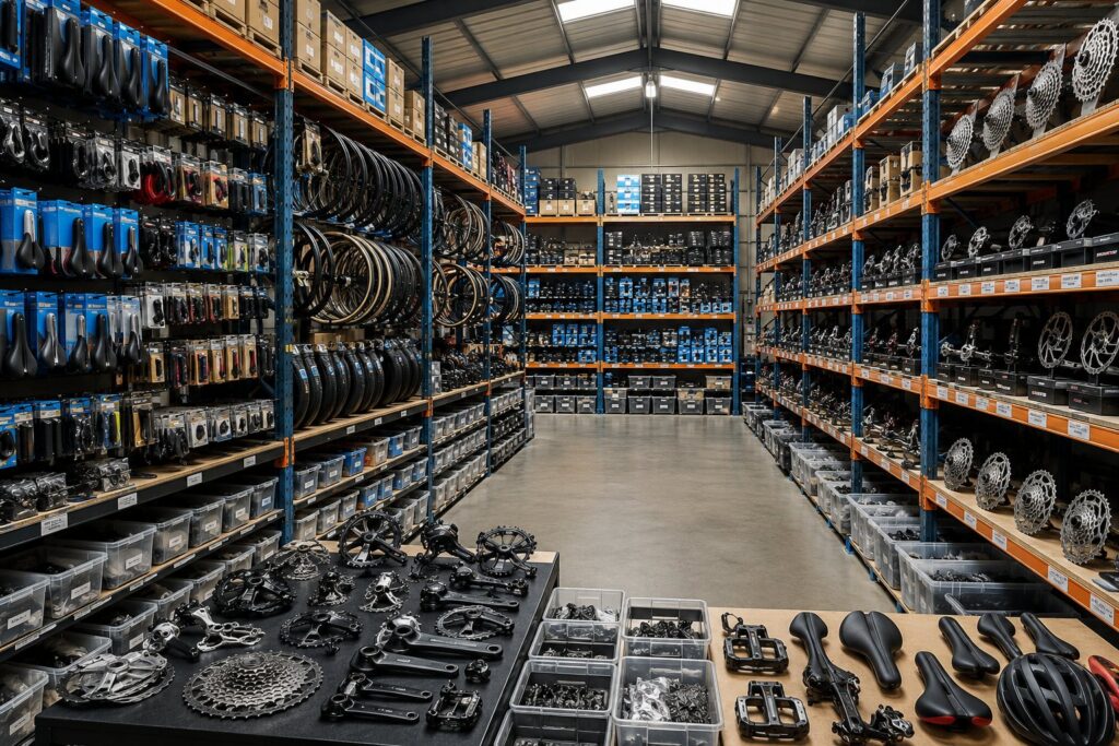 Entrepôt de pièces vélo d'occasion SL Sport Equipments