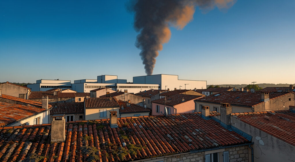 Sorèze : incendie dans un entrepôt de maçonnerie, 36 pompiers mobilisés