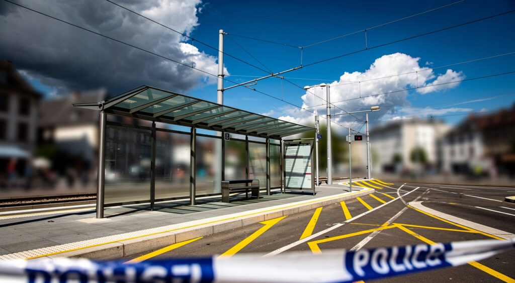 Strasbourg : camionnette contre tram avenue de Colmar, un blessé léger