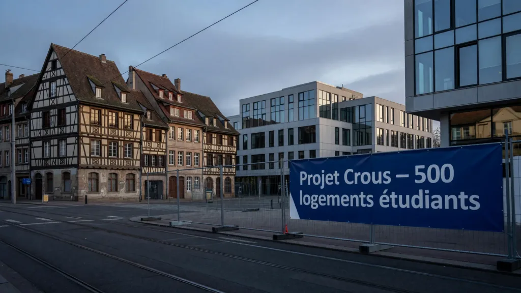 Strasbourg : le Crous présente son projet de résidence étudiante place d’Islande jeudi 2 juillet
