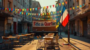 Strasbourg : le préfet délégué Portheret aux fêtes de quartier à Hautepierre et Hohberg