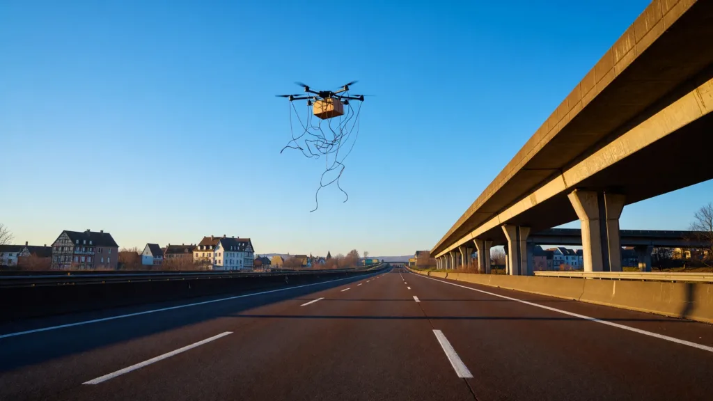 Strasbourg : un drone rate sa livraison à la prison de l'Elsau, la M35 bloquée