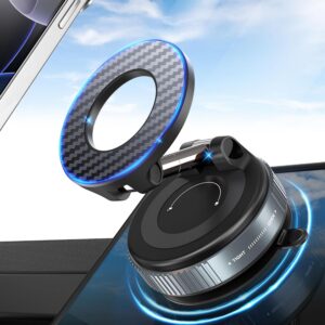 Support téléphone voiture magnétique ventouse rotatif 360°