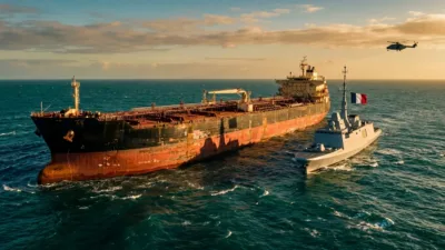 Tagor : la France arraisonne un quatrième pétrolier russe en Atlantique