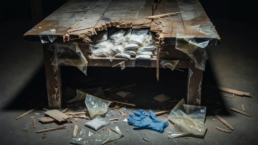 Tarn : un des plus gros laboratoires de métamphétamine démantelé à Fréjairolles, 28 kg saisis