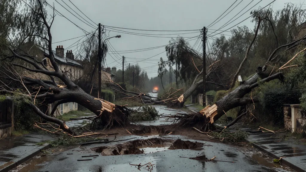 Tempête dans l'Eure : Les Andelys touchés, la mairie ouvre une ligne dédiée