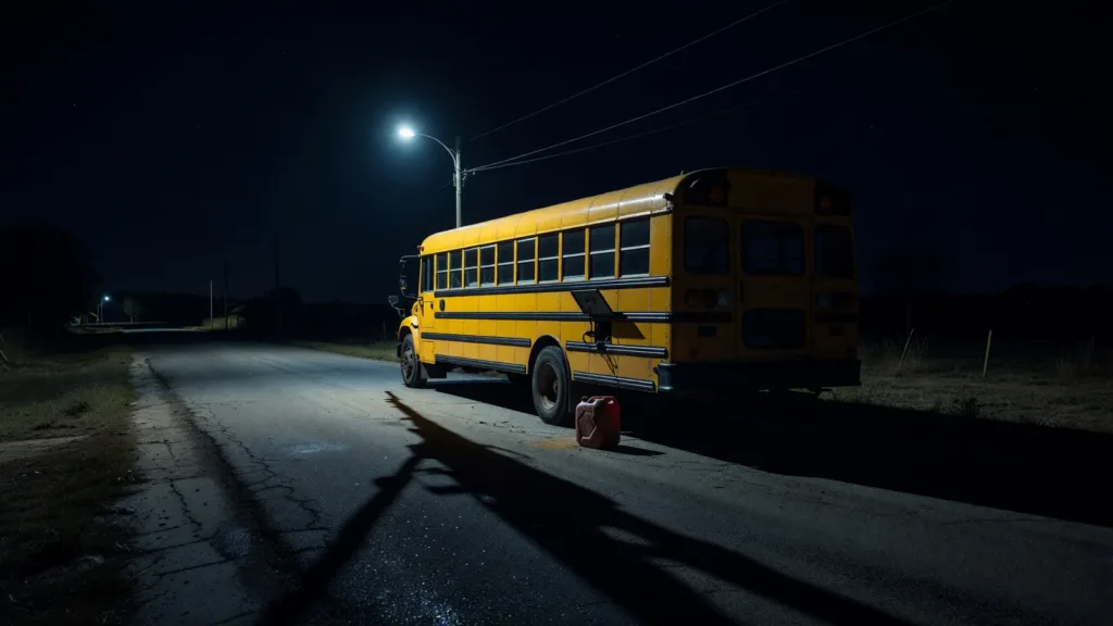 Tentative de siphonnage d'un bus scolaire à Pierrefontaine-les-Varans