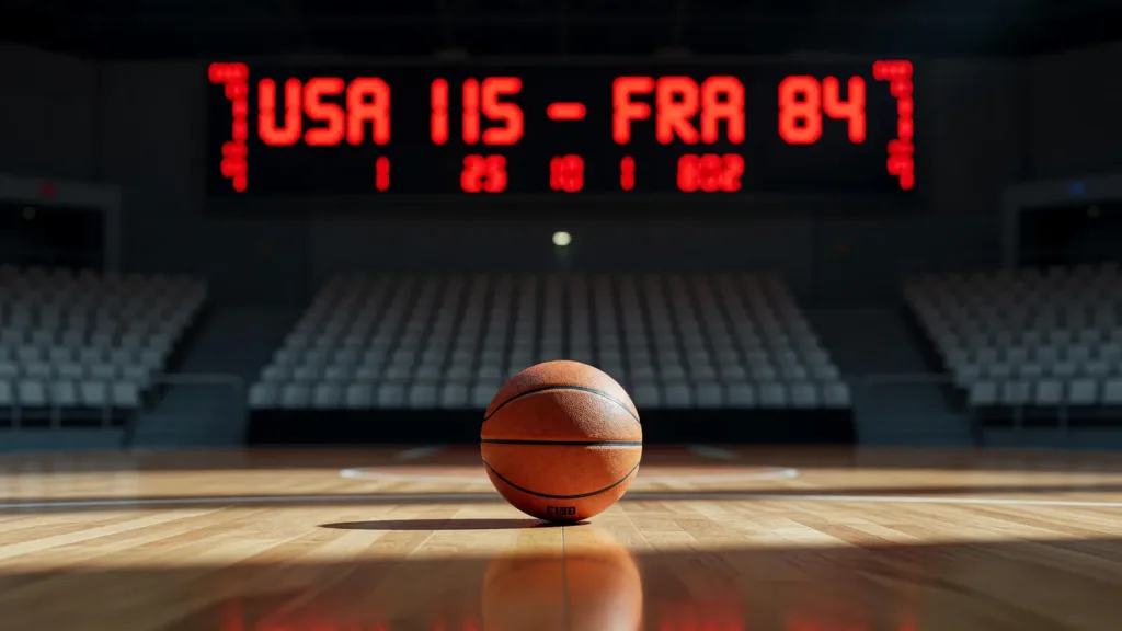 Tony Parker et les Bleuets s'inclinent lourdement face aux États-Unis pour leur entrée en Coupe du monde U17