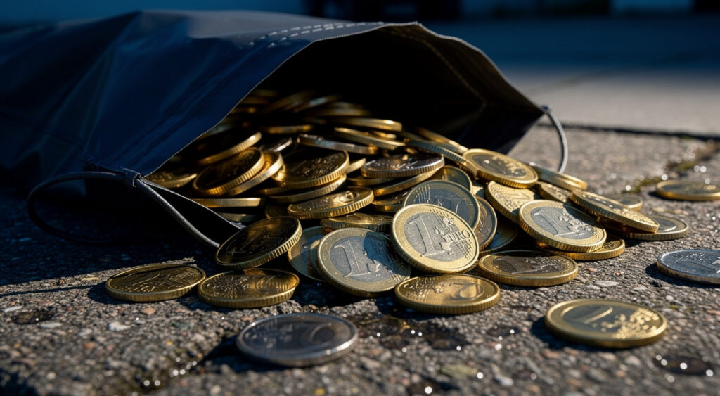 Toulouse : 25 kg de pièces de monnaie saisis chez des trafiquants de Saint-Aubin
