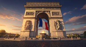 Tournus : le CIS représenté à l&rsquo;Arc de Triomphe pour le défilé des drapeaux