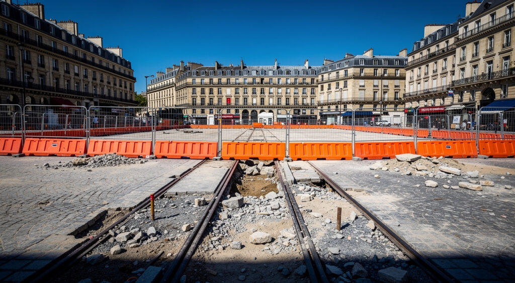 Tours : la place Jean-Jaurès fermée du 6 juillet au 28 août pour la ligne 2 de tramway
