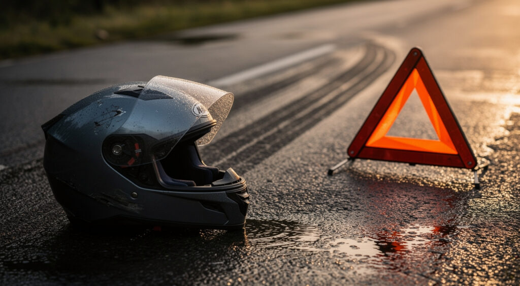 Trélissac : un motard de 38 ans blessé au genou après une collision route de Paris