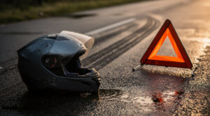 Trélissac : un motard de 38 ans blessé au genou après une collision route de Paris