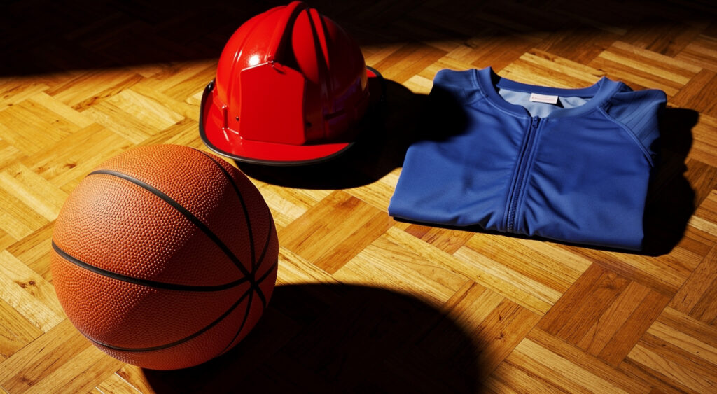 Trophée des uniformes : pompiers, policiers et militaires au basket près d'Évreux