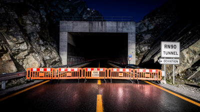 Tunnel du Siaix : travaux de ventilation du 8 au 12 juin, fermeture nocturne 22h-5h