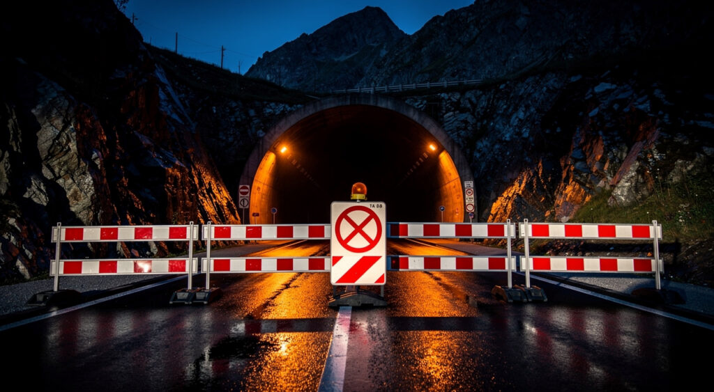 Tunnel du Somport : fermetures nocturnes du 2 au 12 juin, déviations en vallée d'Aspe