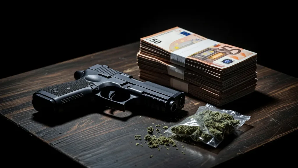 Valenton : 600 g de cannabis, un pistolet et 3 500 € saisis lors d'une expulsion locative