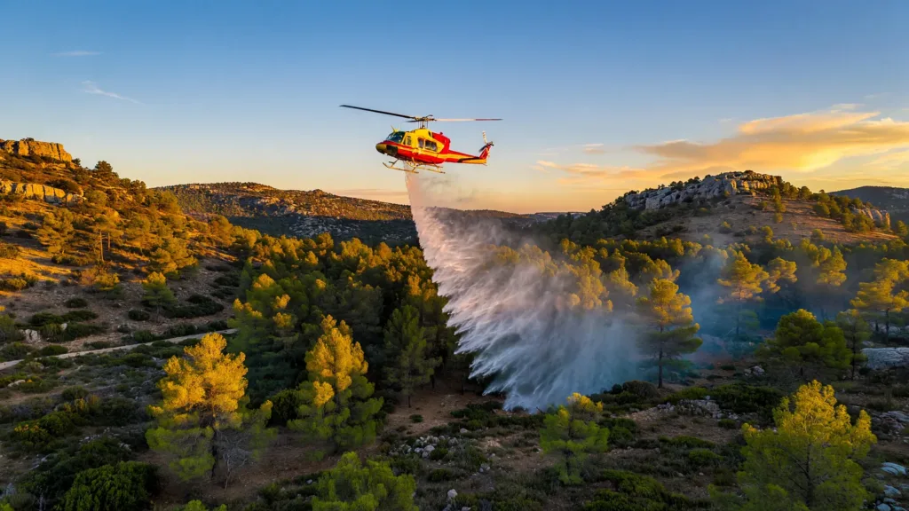 Var : 47 pompiers mobilisés pour un feu d’espace naturel rapidement maîtrisé à Figanières