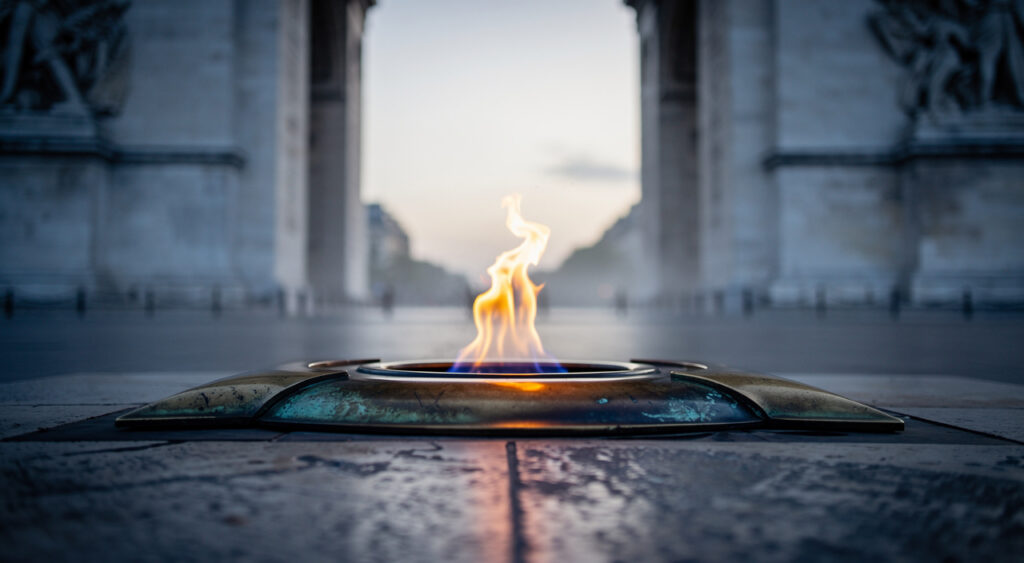 Vaucluse : une délégation du SDIS84 à l'Arc de Triomphe pour la JNSP 2026