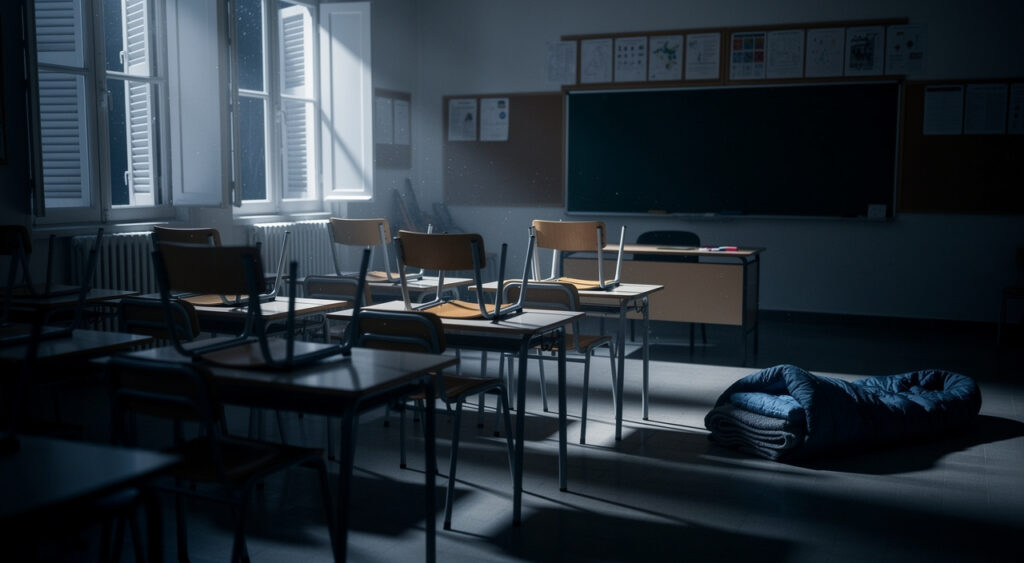 Vaulx-en-Velin : une famille de 7 expulsée dort depuis 10 jours dans une école