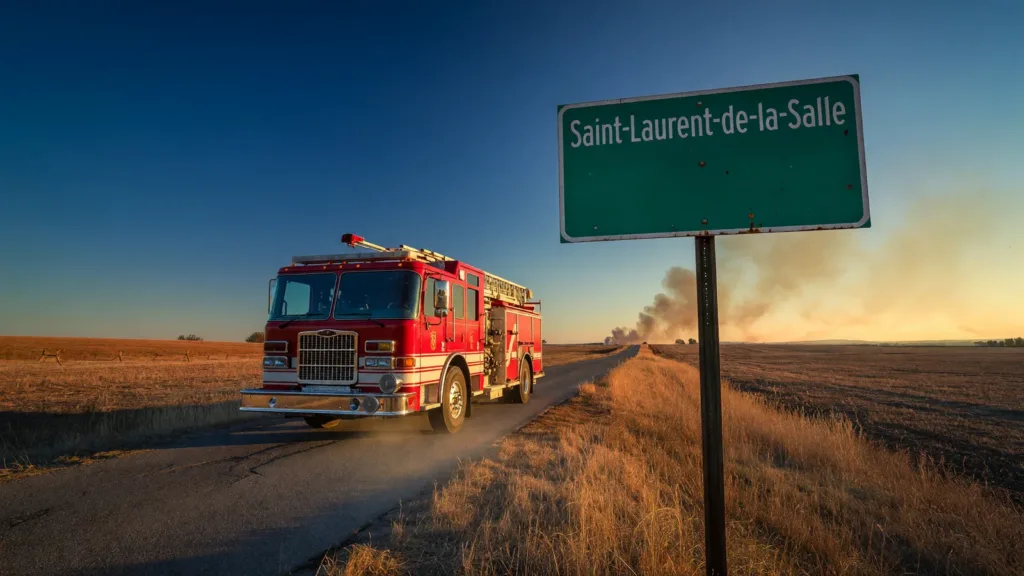 Vendée : 4 hectares brûlés à Saint-Laurent-de-la-Salle, près de 300 interventions orages