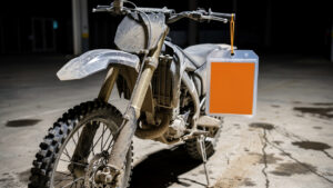 Vénissieux : motocross saisi après rodéos sur trottoirs, le conducteur présenté à la justice