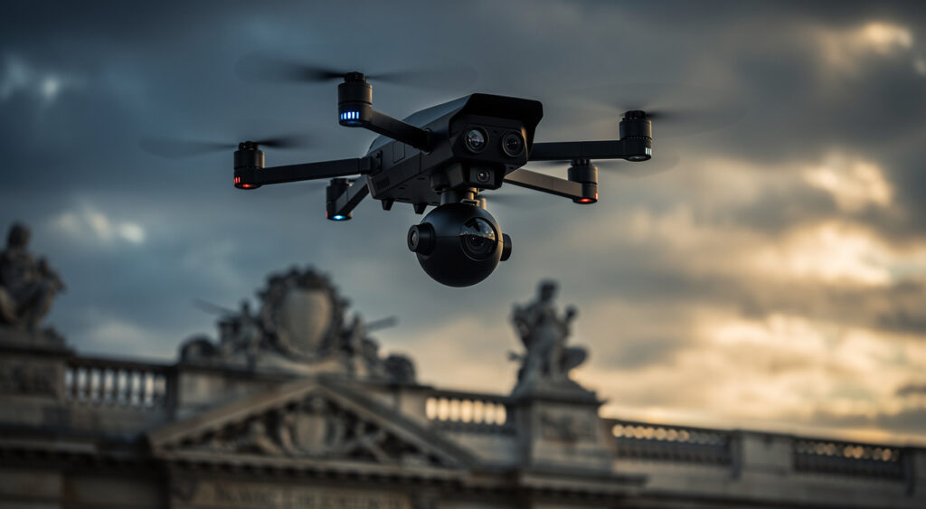 Versailles : drones autorisés par arrêté préfectoral pour sécuriser le sommet Choose France