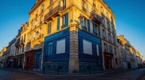 Versailles : le trompe-l&rsquo;œil de la rue du Vieux Versailles restauré après 30 ans