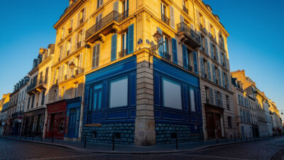 Versailles : le trompe-l'œil de la rue du Vieux Versailles restauré après 30 ans